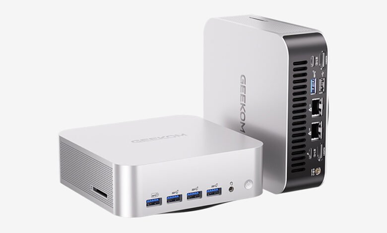 Geekom A9 Max Mini PC Pares AMD Ryzen AI 9 Processing con gráficos Radeon 890m y puede conducir cuatro monitores de 8k simultáneamente Geekom A9 Max Mini PC Pares AMD Ryzen AI 9 Processing con gráficos Radeon 890m y puede conducir cuatro monitores de 8k simultáneamente
