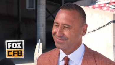 ‘Solo ve a él’ – Texas HC Steve Sarkisian para lanzar la temporada de Arch Manning 2025.