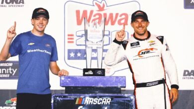 Connor Zilisch ganó en Daytona, aunque no terminó la carrera