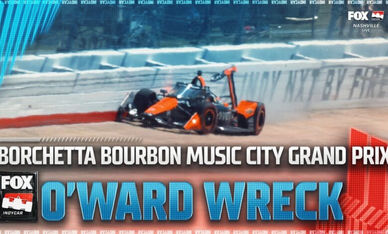 Arrow McLaren’s Pato O’Ward Wrecks en Nashville después de liderar 116 vueltas Arrow McLaren’s Pato O’Ward Wrecks en Nashville después de liderar 116 vueltas