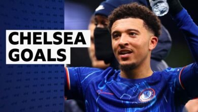 Ver tres goles en la Premier League de Sancho para Chelsea
