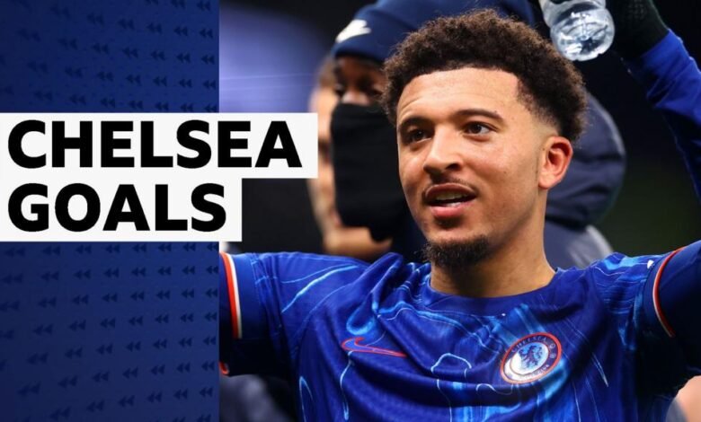 Ver tres goles en la Premier League de Sancho para Chelsea Ver tres goles en la Premier League de Sancho para Chelsea
