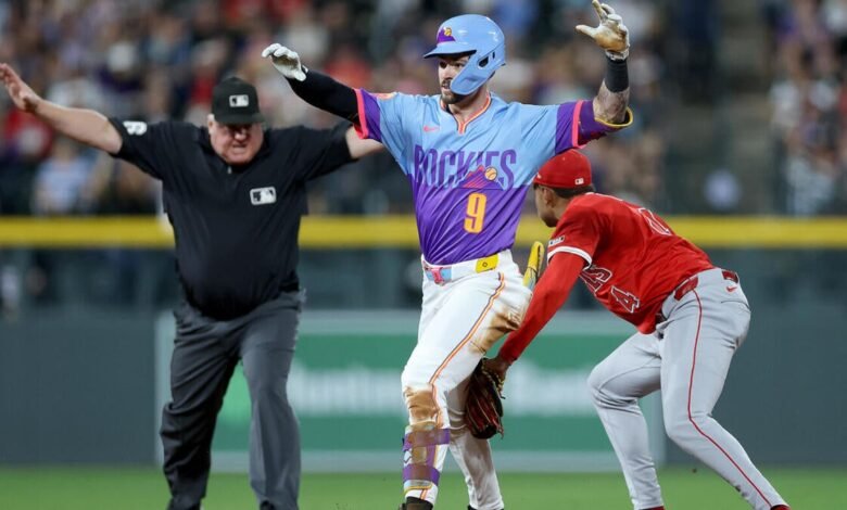 Rockies Evite romper el récord de pérdida de White Sox: Colorado Beats Angels para la 42ª victoria de la temporada de MLB