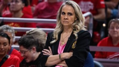 ACES ‘A’ja Wilson, Becky Hammon llama a los funcionarios después de’ muy interesante ‘la diferencia en el lanzamiento libre en el Juego 4