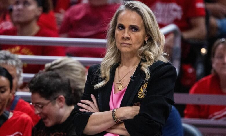 ACES ‘A’ja Wilson, Becky Hammon llama a los funcionarios después de’ muy interesante ‘la diferencia en el lanzamiento libre en el Juego 4