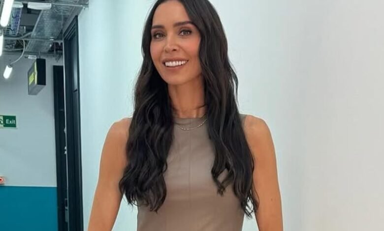 Los espectadores de Lauren elogiaron la ropa de cuero “hermosa” de Christine Lampard