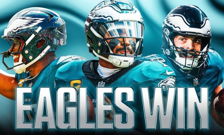 Eagles vs Buccaneers Recap, prominente desde el juego 4 de 4 semanas