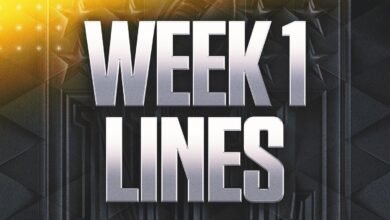 Las probabilidades de 2025 NFL Semana 1: Las líneas, se extienden a los 16 juegos
