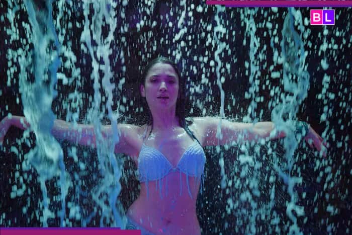 Tamannah gira el calor a la canción de Bollywood de Bollywood de Aryan Khan en su canción Gafur