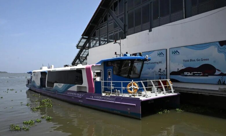 Kochi Water Metro toca 50 lakh Marca de pasajeros Kochi Water Metro toca 50 lakh Marca de pasajeros