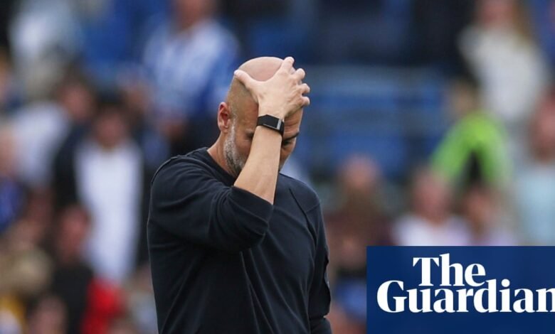 Pep Guardiola dijo que Manchester City ‘olvidó jugar’ en la derrota en Brighton | Manchester City