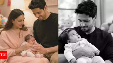 Las imágenes falsas expuestas a AI con su bebé recién nacido y las imágenes falsas expuestas por AI-AI de Kiara Advani son virales, internautas. Noticias de la película hindi