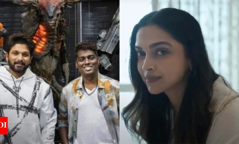 Alu Arjun en Mumbai: ‘AA22 XA 6’ del actor Atley ha reanudado los disparos; Deepika Padukone se unirá a noviembre en noviembre |