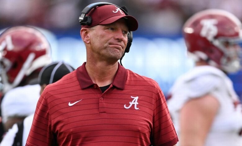 Fútbol universitario inferior 10 después de la semana 1 Alabama no está solo