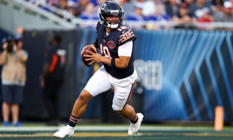La mejor pregunta de fútbol de fantasía en la Semana 1: Bears, Treiveyon Henderson, Travis Hunter y muchos más. La mejor pregunta de fútbol de fantasía en la Semana 1: Bears, Treiveyon Henderson, Travis Hunter y muchos más.
