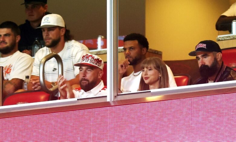 Travis Kelce por primera vez se unió a Taylor Swift