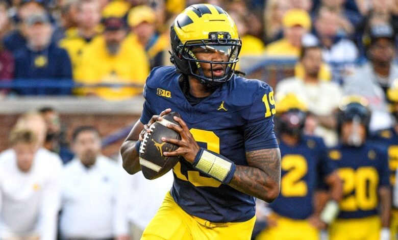 Michigan se ha reunido después del primer año de estudiante Bryce Underwood