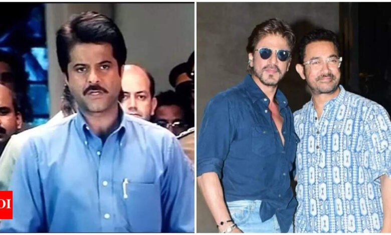 Anil Kapoor ha revelado ‘nayak’ primero a Shah Rukh Khan y Amir Khan: ‘Algunos roles te definen …’.