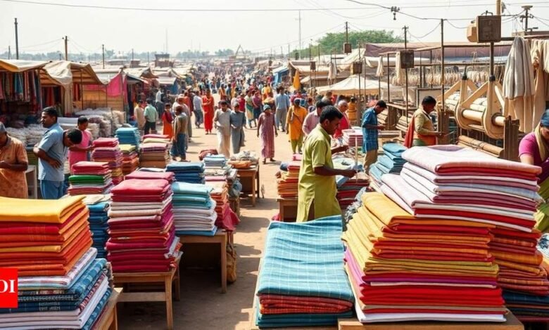 Mercado textil: India tiene un objetivo de 40 países para aumentar la exportación de disfraces de TLC y las negociaciones están operando actualmente. Mercado textil: India tiene un objetivo de 40 países para aumentar la exportación de disfraces de TLC y las negociaciones están operando actualmente.