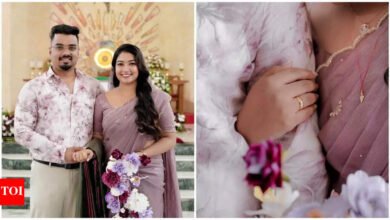 Grace Antony Marriage News: Grace Antony está casada con la compositor de música Abbey Tom Cyriak en Kerala: “Sin palabras, sin luces, sin multitudes”.