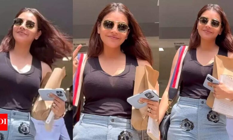 Kajal Agarwal se tiñó en Mumbai; La primera salida después de la muerte, Hax se ve brillante: Fotos | Noticias de la película hindi Kajal Agarwal se tiñó en Mumbai; La primera salida después de la muerte, Hax se ve brillante: Fotos | Noticias de la película hindi