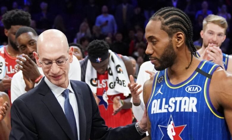 La carga en la NBA para encontrar ofensas de Clippers, Kawhi Leonard. La carga en la NBA para encontrar ofensas de Clippers, Kawhi Leonard.
