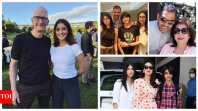 El CEO de Navli Naveli Nanda Apple, Tim Cook, Met, los hijos de Karisma Kapoor obtuvieron una gran cantidad de Rs. 1900 crore: Top 5 News |