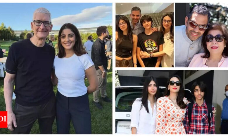 El CEO de Navli Naveli Nanda Apple, Tim Cook, Met, los hijos de Karisma Kapoor obtuvieron una gran cantidad de Rs. 1900 crore: Top 5 News | El CEO de Navli Naveli Nanda Apple, Tim Cook, Met, los hijos de Karisma Kapoor obtuvieron una gran cantidad de Rs. 1900 crore: Top 5 News |
