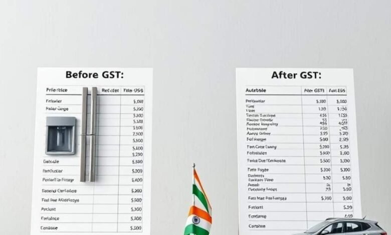 Alivio de GST: las empresas pidieron compartir los precios revisados ​​de los duros de los consumidores, los automóviles con los consumidores