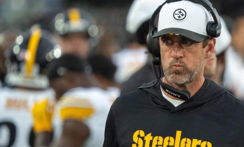 ¿Advertencia molesta en la NFL 2 semanas? ¿Por qué pueden caer estos cinco artículos favoritos, incluidos Aaron Rodgers y Steelers?