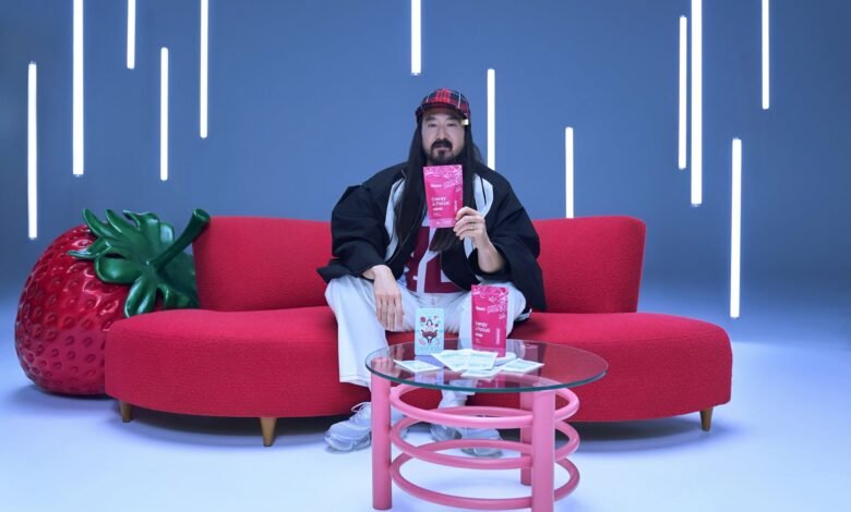 Por qué Steve Aoki admite la marca de chicle que agrega un cerebro. Por qué Steve Aoki admite la marca de chicle que agrega un cerebro.