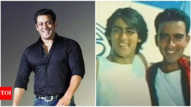 Salman Khan una vez nade en el agua de tiburón para su primera sesión de publicidad, el director recuerda: ‘Este tipo es un niño …’.