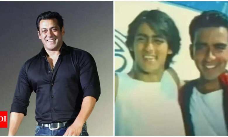 Salman Khan una vez nade en el agua de tiburón para su primera sesión de publicidad, el director recuerda: ‘Este tipo es un niño …’.