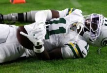Jayden Reed de Packers rompe la collar de la victoria de la Semana 2