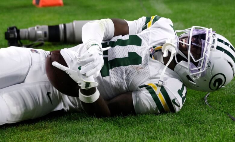 Jayden Reed de Packers rompe la collar de la victoria de la Semana 2