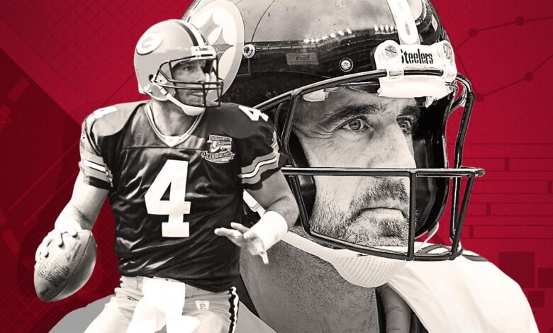 ¿Cómo es atrapar a un TD de Rodgers y Favre?