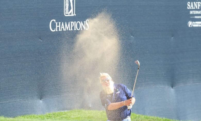 John Daly abrió el evento de Champions Tour con un récord 19 en Hole