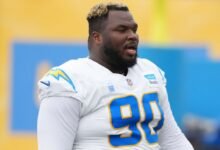 Fuente: la tarta Tair de los cargadores fue multada por abofetear a Travis Kelce
