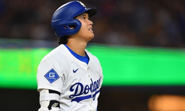 Ohtani lanza 5 entradas sin hites, pero el bullpen condenan a los Dodgers de nuevo