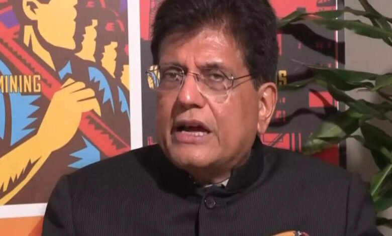 India no permitirá el redirio de bienes domésticos de EAU a nosotros: Piyush Goyal