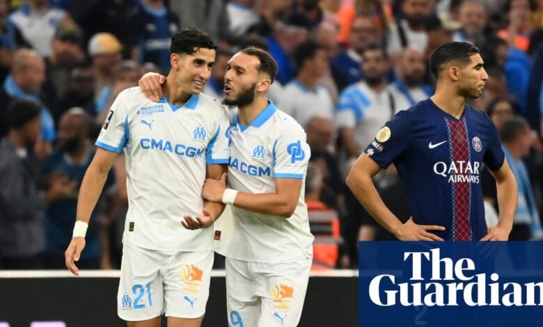 Fútbol europeo: la fiesta del PSG de Marsella Spoil, Napoli se tambalea en la victoria sobre Pisa | Fútbol de clubes europeos Fútbol europeo: la fiesta del PSG de Marsella Spoil, Napoli se tambalea en la victoria sobre Pisa | Fútbol de clubes europeos