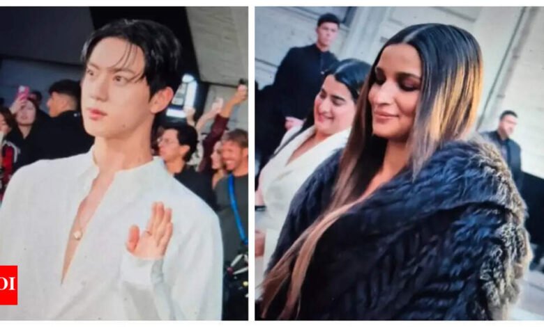 La Semana de la Moda de Milán de Alia Bhatt y BTS está enviando los caminos de Jean a los fanáticos de los fanáticos: “Alia y Jin ahora respiran el mismo aire”.