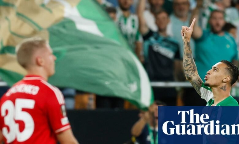Antony Swoops Line for Real Betis para rechazar el bosque de Nottingham | Liga Europa