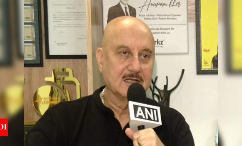 ‘Tanvi the Great’: Anupam Kher dice sobre la recepción de su gestión, “la calidad de su revolución es atractiva”. Noticias de la película hindi