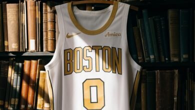 Boston Celtics reveló el uniforme de la ciudad ‘Gold Standard’