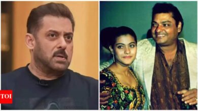 Salman Khan recordó la última reunión con el padre de Kazol, Shomu Mukhopadhyay,: ‘dijo,’ año, una bebida pila … ‘y dos días después ya no estaba allí’.