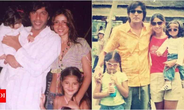 El padre de Ananya Pandey, Chunki, llega al carril de memoria en el quinto cumpleaños de Pandi; Deja una vieja foto de familia – vea la elección | Noticias de la película hindi