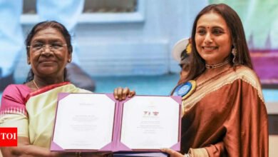 Rani Mukherjee dice que su corazón se rompió después de no ganar el Premio Nacional por Black: “Mi padre estaba muy desconsolado”.