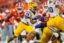 Fuente: LSU RB Durham (tobillo) sospecha que juega contra la señorita