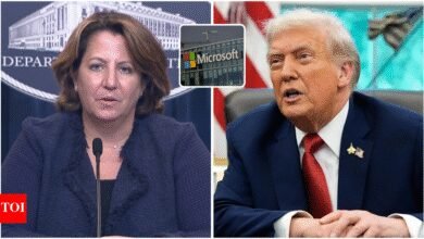‘Corrupción y Trump completamente’: Donald Trump pide sacos de Microsoft Lisa Monaco; Llamarla ‘amenaza para nosotros por seguridad’